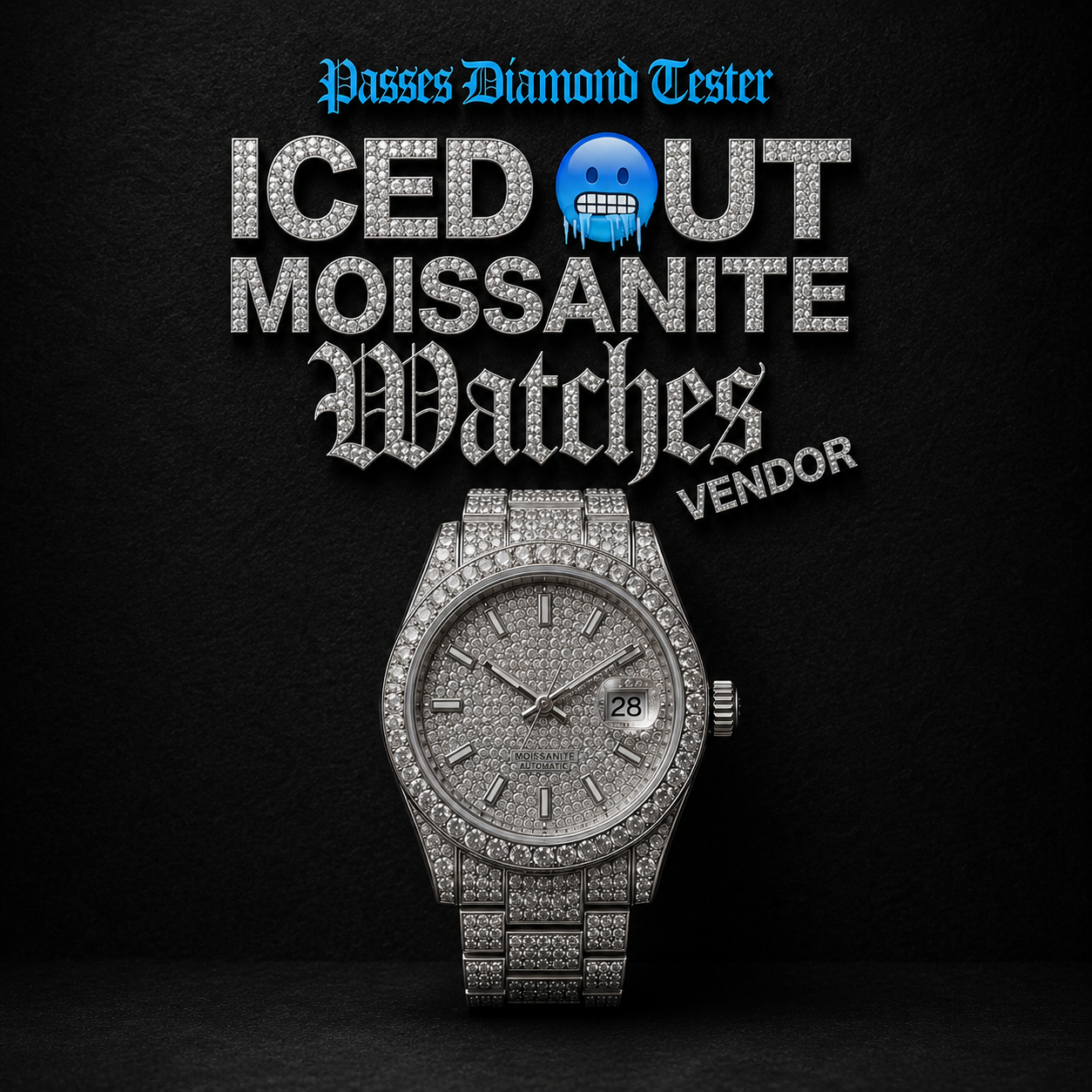 MOISSANITE WATCH VENDOR